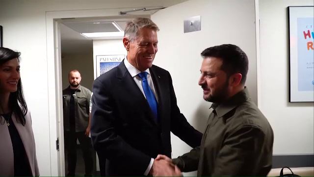 Ce va discuta Volodimir Zelenski cu Klaus Iohannis și Marcel Ciolacu, în timpul vizitei pe care o va face la București