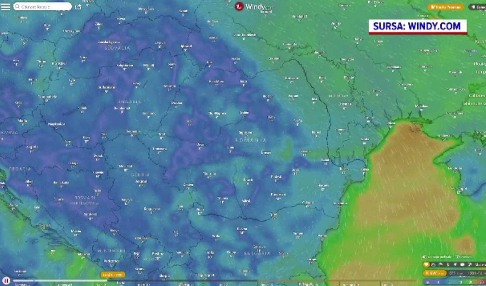 Vine un val de frig, cu temperaturi care pot scădea și cu 13 grade. Când se va încălzi vremea la loc