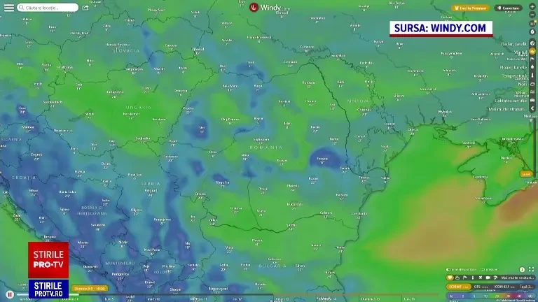 Vine un val de frig, cu temperaturi care pot scădea și cu 13 grade. Când se va încălzi vremea la loc