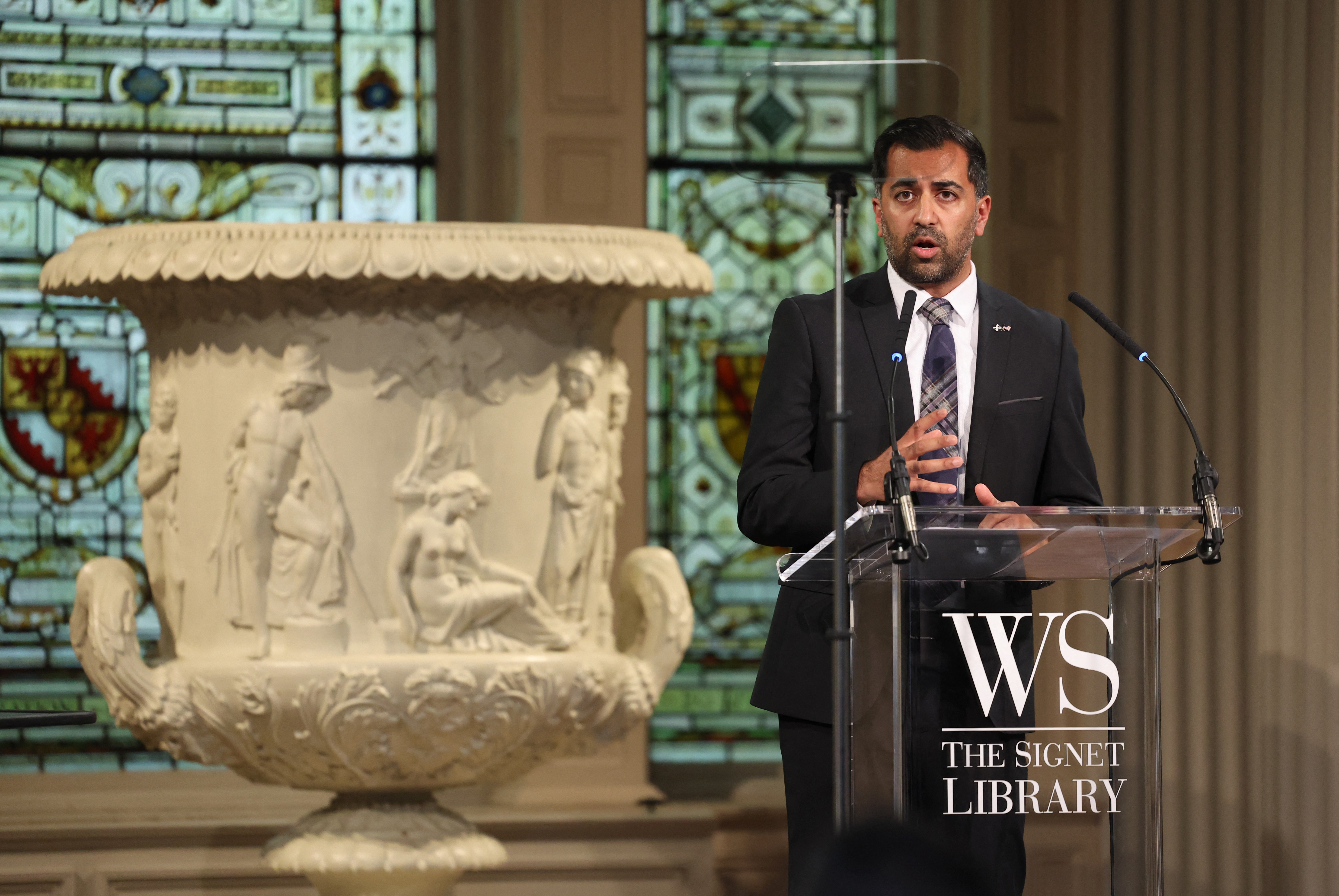 Socrii premierului scoţian Humza Yousaf, blocaţi în Fâşia Gaza de atacul Hamas împotriva Israelului