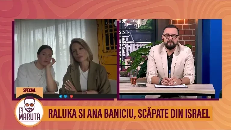 Raluka și Ana Baniciu, surprinse de atacul Hamas în Israel. „Am văzut efectiv rachetele care se plimbau pe cer”