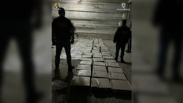 Captură de peste 180 de kg de heroină, în Portul Constanța. Cine conduce gruparea mafiotă și cum au fost prinși