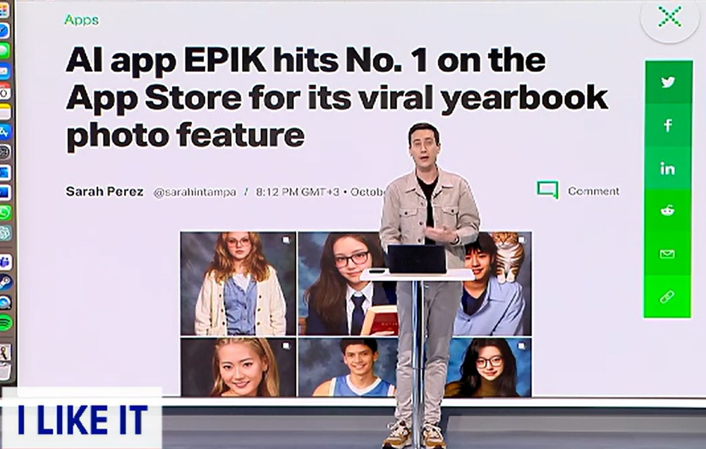EPIK, aplicația AI care face furori pe rețelele de socializare. Funcția pentru care a devenit virală
