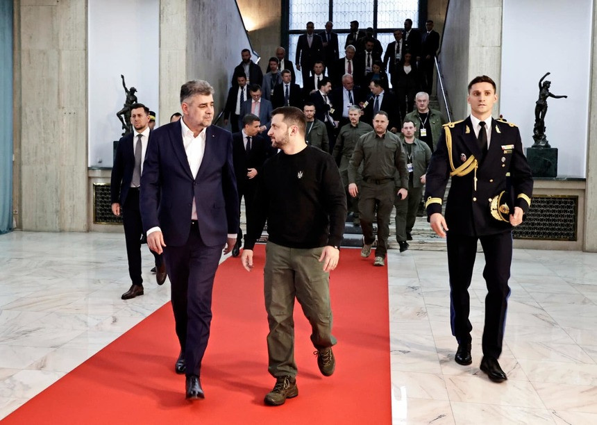 Ciolacu i-a cerut lui Zelenski ca autorităţile ucrainene să recunoască inexistenţa aşa-numitei „limbi moldoveneşti”