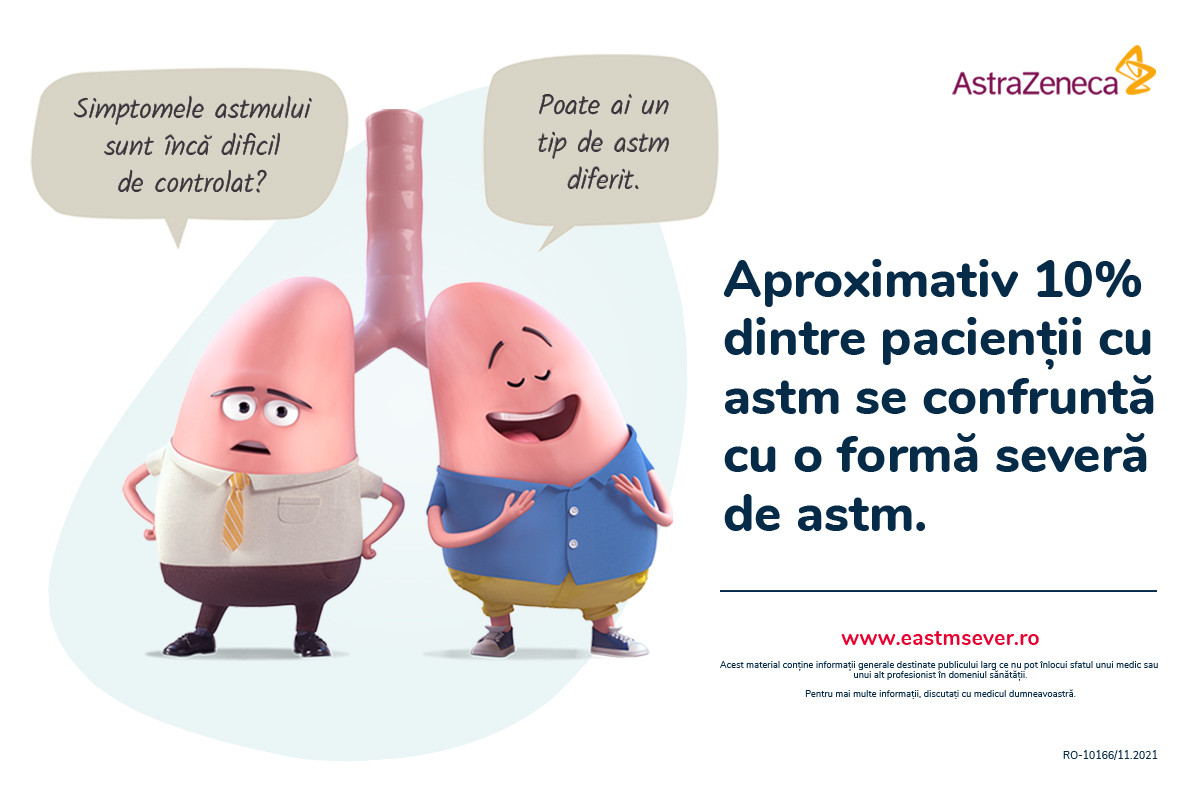 (P) Astmul sever poate fi ținut sub control. De ce trebuie să țină cont pacienții
