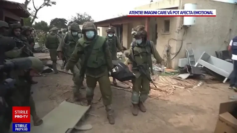 Mărturiile soldaților care au găsit zeci de copii morți într-un kibbutz din Israel. „Trebuie să nu aibă pic de umanitate”