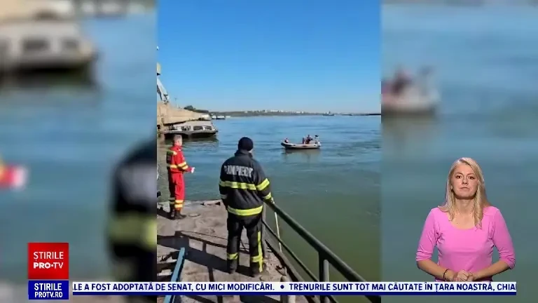 Căutări de amploare în Galați, după ce un bărbat a căzut în Dunăre. Cum s-a produs tragedia