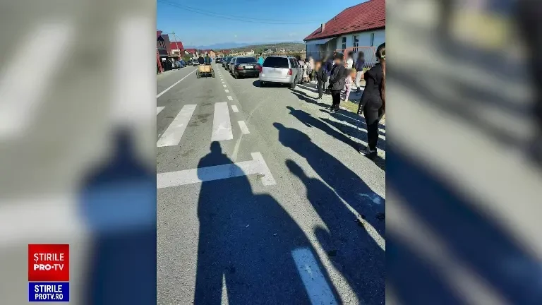 Un pompier din Maramureș a lovit o fetiță pe trecerea de pietoni. DrugTest-ul a arătat un rezultat pozitiv la canabis