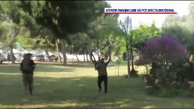 Imagini înfiorătoare din timpul atacurilor din Israel. Doar jumătate dintre oamenii răpiți ar mai fi în viață