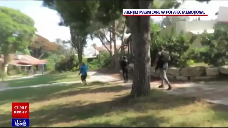 Imagini înfiorătoare din timpul atacurilor din Israel. Doar jumătate dintre oamenii răpiți ar mai fi în viață