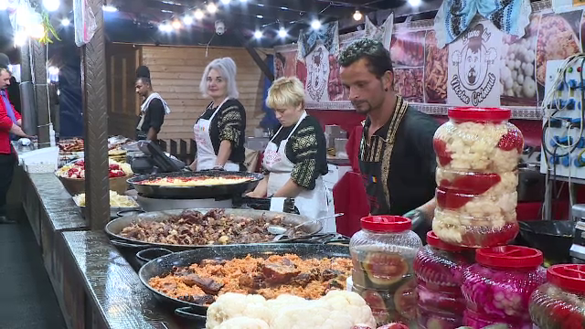 Toamnă bogată și pe străzile Bucureștiului. ”E a treia zi consecutiv în care vin să mănânc”