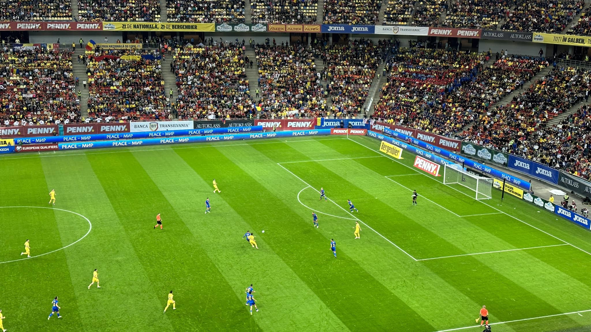Preliminariile Euro 2024. România-Andorra 4-0. Tricolorii trec pe primul loc în grupa I