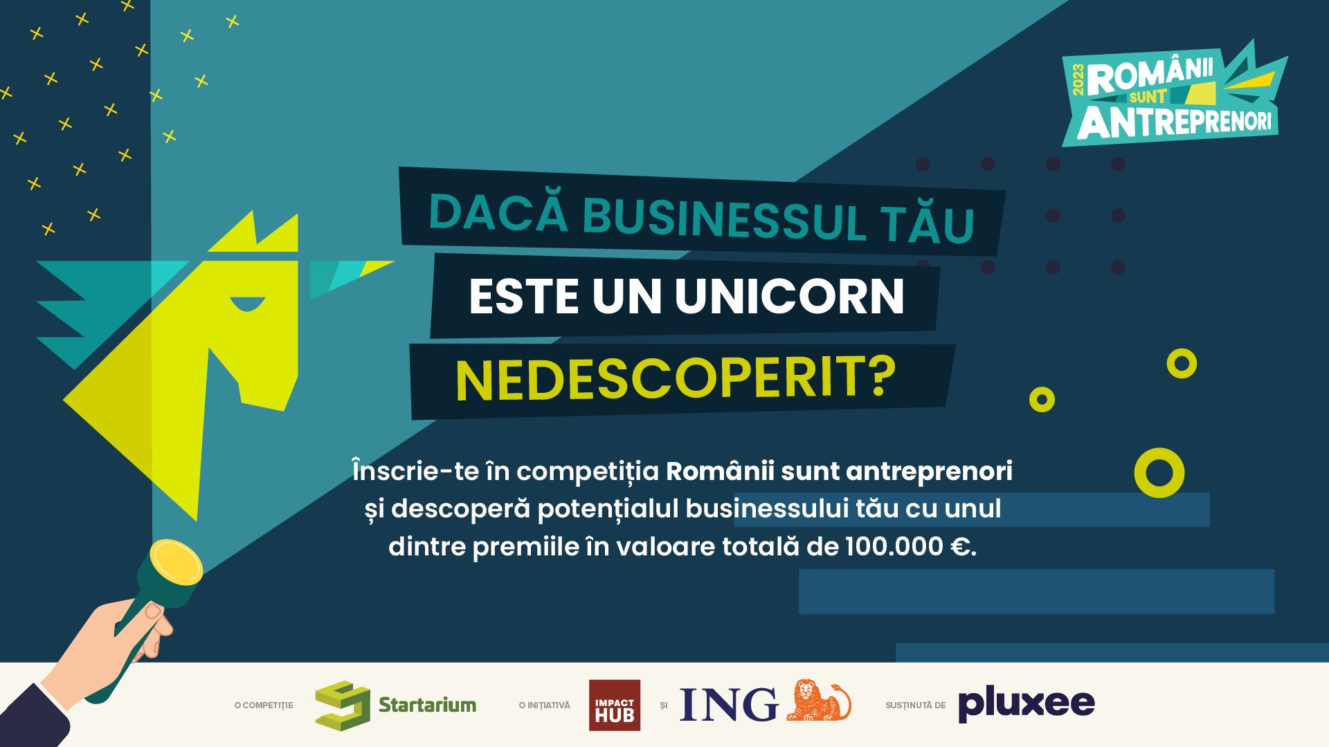 (P) Românii sunt antreprenori: competiție Startarium, cu premii de 100.000 de Euro, nerambursabili