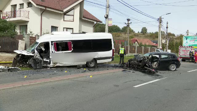 Cum s-ar fi produs accidentul din Cluj, cu 16 răniți. Ce s-ar fi întâmplat cu șoferul autoturismului