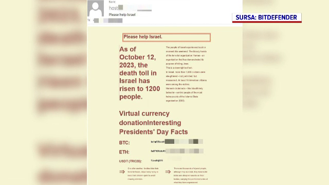 Hackerii profită de drama românilor din Israel și Fâșia Gaza. Mesajele de tip scam în care infractorii cer bani