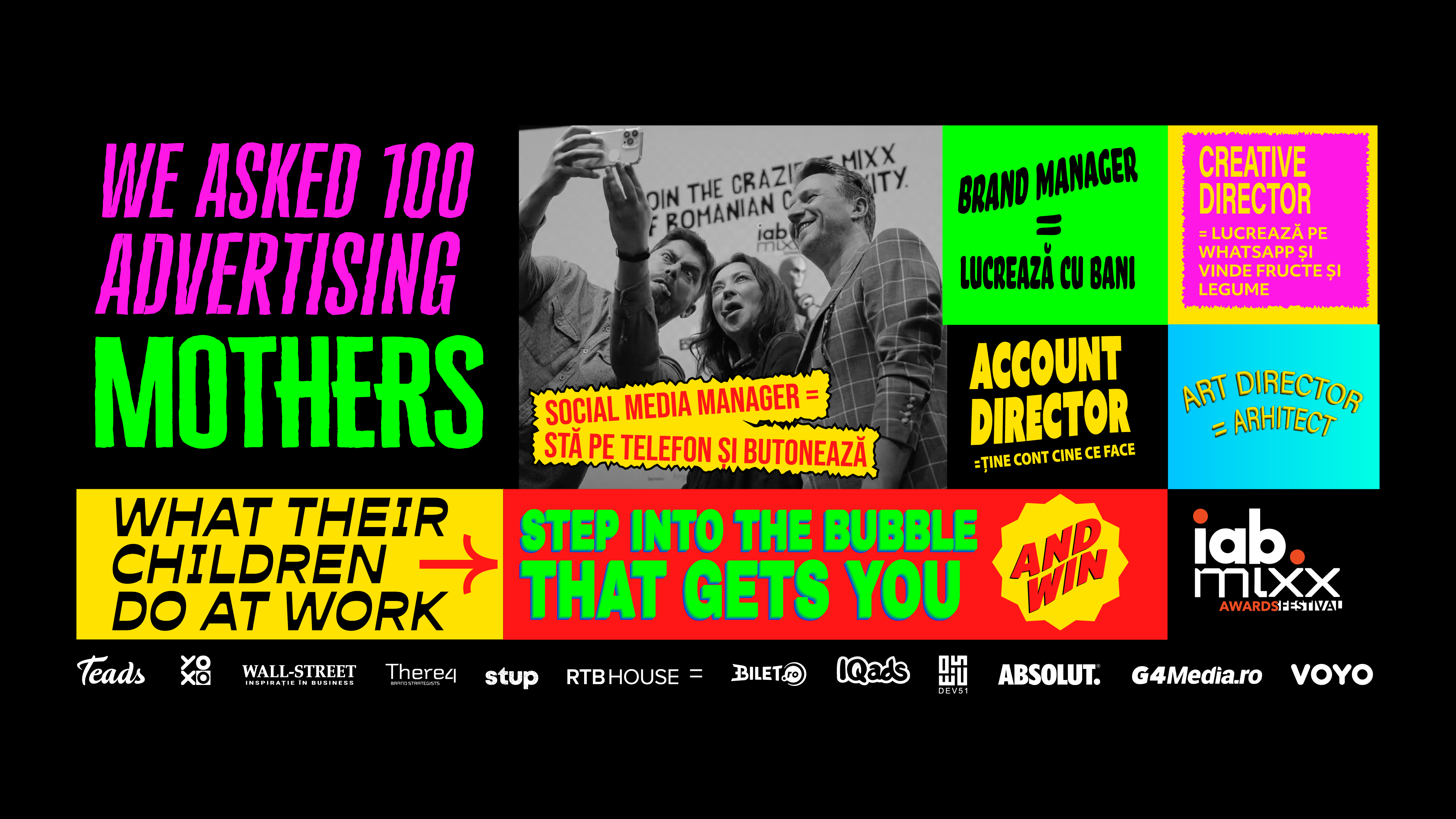 Start Înscrierilor la IAB MIXX Awards 2023! ”Mama ta știe cu ce te ocupi?” Ediția a XII-a aduce 3 noi categorii de premii
