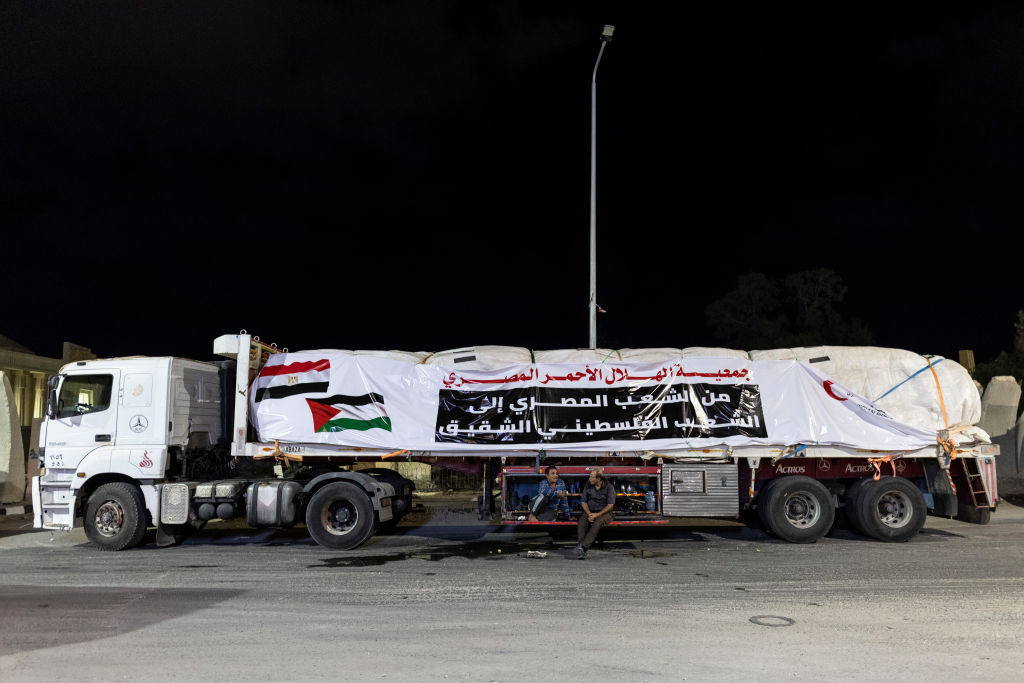 Livrarea ajutorului vital în Gaza pe la punctul Rafah se amână