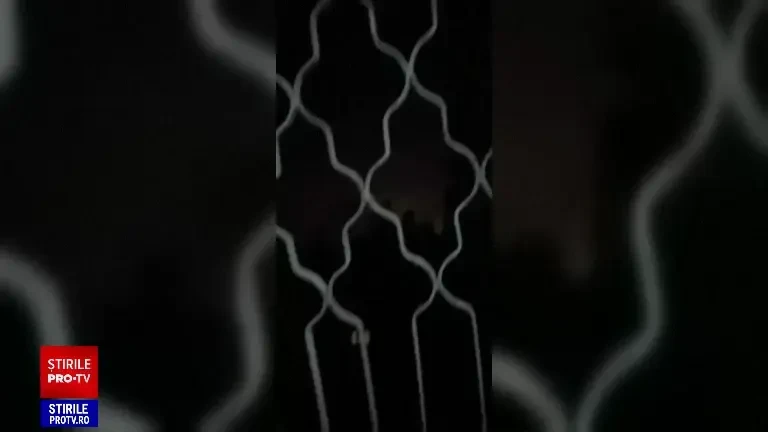 VIDEO cu momentul în care spitalul Al Ahli din Gaza explodează după ce este atacat cu o rachetă. Martorii au surprins haosu