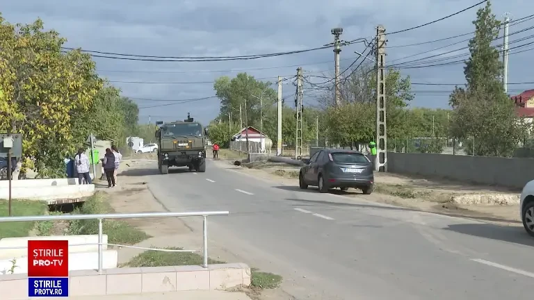 Teroare în Smîrdan din cauza poligonului MApN. Pereții caselor crapă, iar copiii au ajuns să facă nopți albe