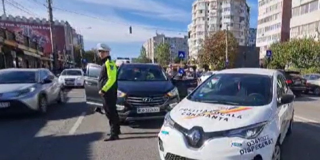 Constanța: Un șofer ucrainean beat a lovit o femeie pe trecerea de pietoni, apoi a fugit de la locul accidentului