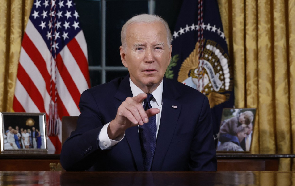 Joe Biden, discurs istoric: "Hamas şi Putin au un lucru în comun - vor să anihileze o democraţie vecină "