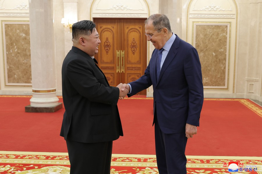 Serghei Lavrov, Kim Jong-un