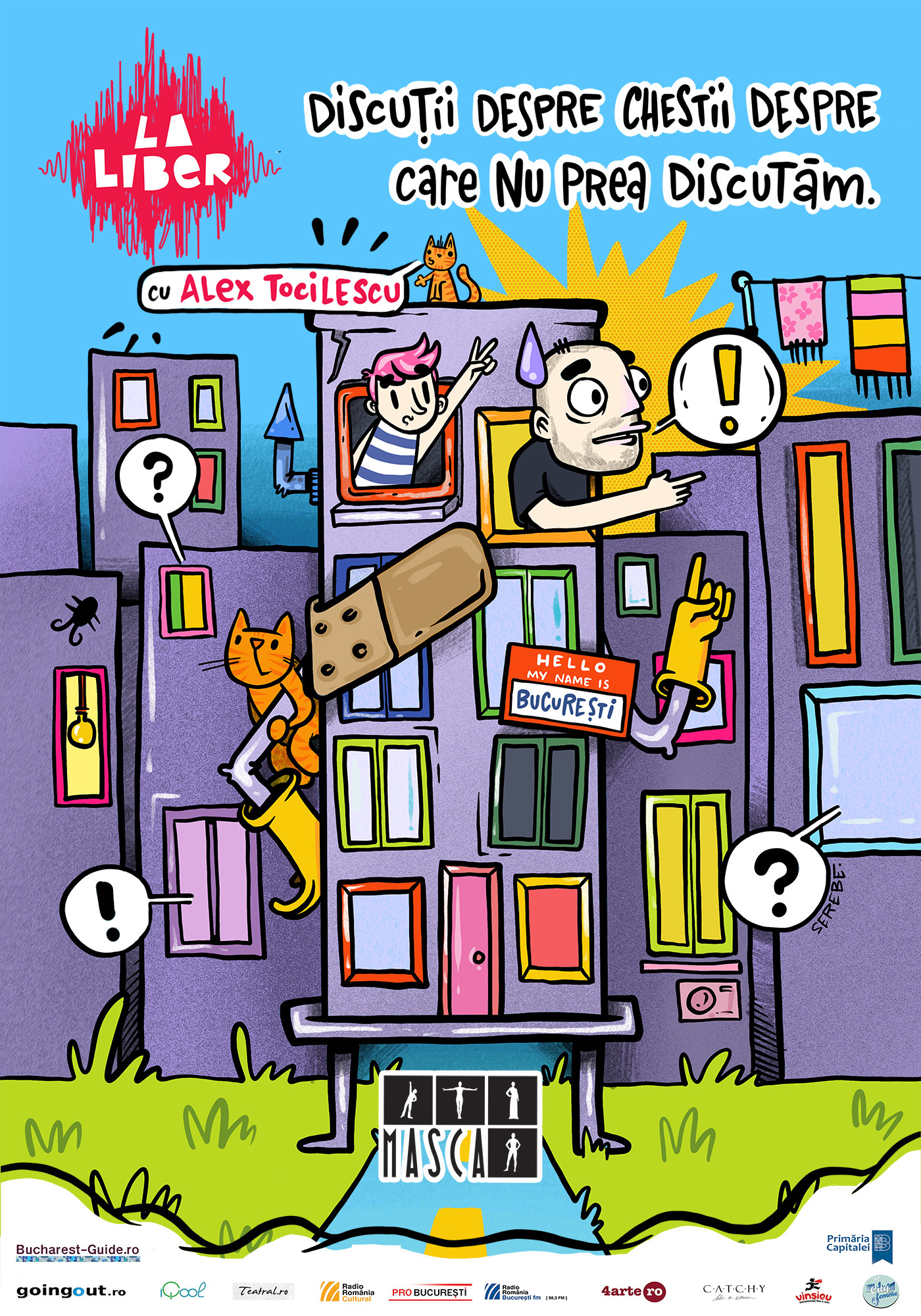 teatrul masca la liber