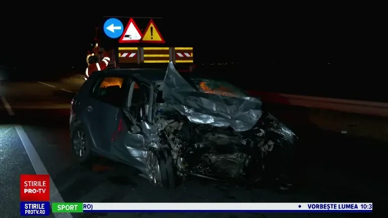 Încă un accident cu sfârșit tragic pe „drumul morții”. Un bărbat a murit după ce a intrat cu mașina într-o autoutilitară