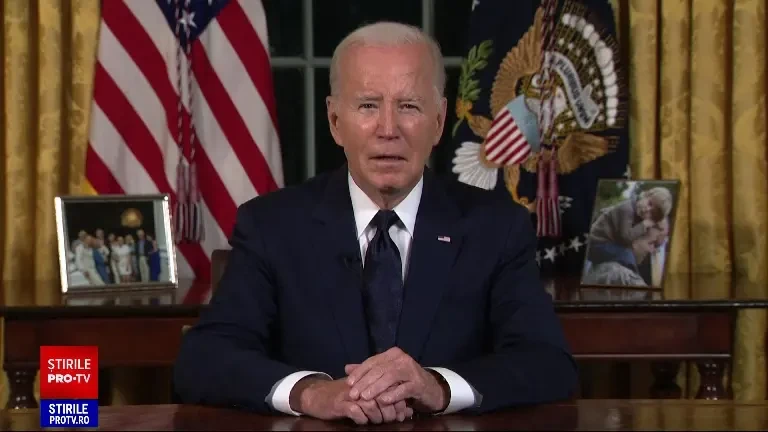 Biden pune piciorul în prag: „Nu-i putem lăsa pe teroriștii precum Hamas, nici pe tiranii precum Putin să câștige!”