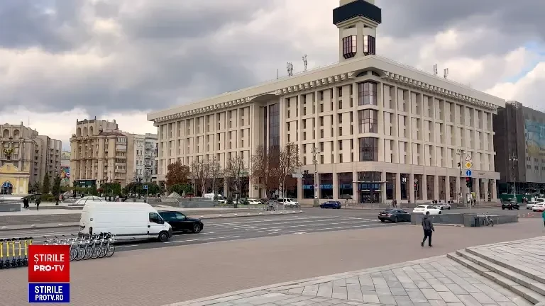 Reportaj Știrile PROTV din Kiev. Localnic: „Acum un an, credeam că victoria noastră va veni curând, dar acum am îndoieli”