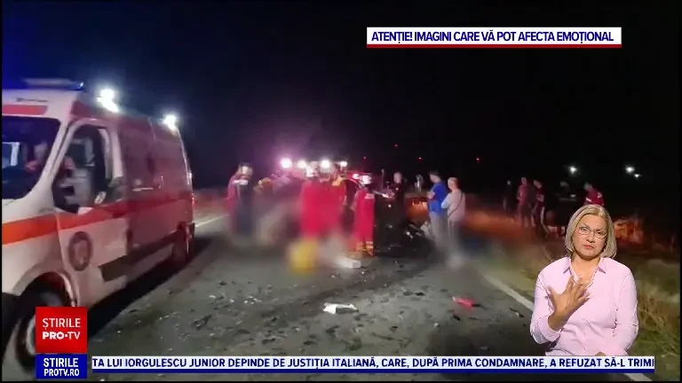Accident grav în Constanța. Martor: „I-a sărit roata”