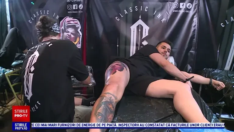 Cât costă un tatuaj la cea mai mare convenție de tatuaje din sud-estul Europei. Evenimentul are loc în Bragadiru
