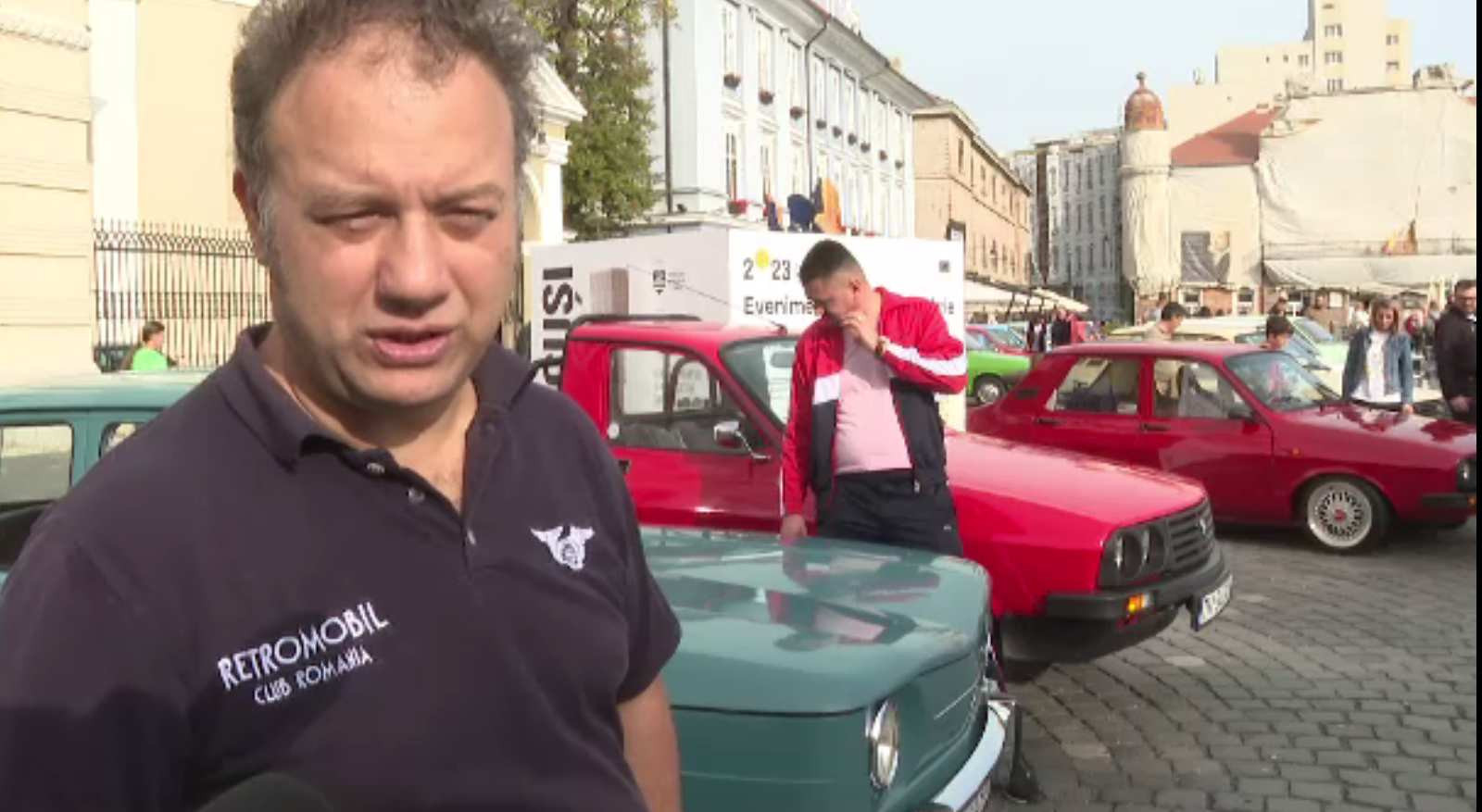 Mașini de epocă, la Retroparada Toamnei din Timișoara. „Astea noi sunt plastic….zero, nu au nicio valoare”