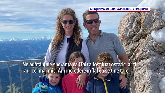 Cine este Tal Haimi, bărbatul cu cetățenie română care a fost răpit de Hamas. „Sperăm că este ostatic. E răul cel mai mic”