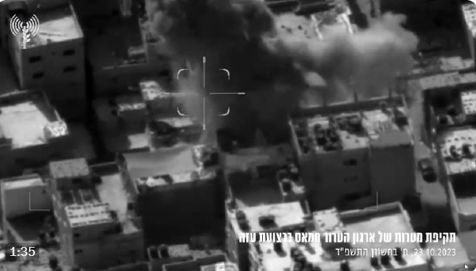 Atac masiv al Israelului. A lovit 320 de ţinte, inclusiv tuneluri şi centre de comandă ale Hamas. Zeci de oameni au murit