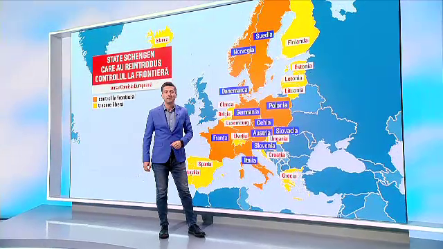 11 țări din Schengen au reintrodus controalele la frontieră în urma conflictului Israel-Hamas, de frica teroriștilor