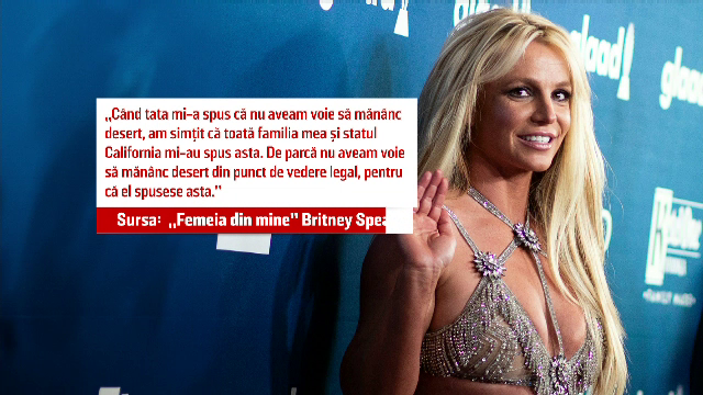 „Nu puteam să fac baie în privat, eram urmărită și când mă schimbam”. Cartea lui Britney Spears a fost lansată în toată lumea