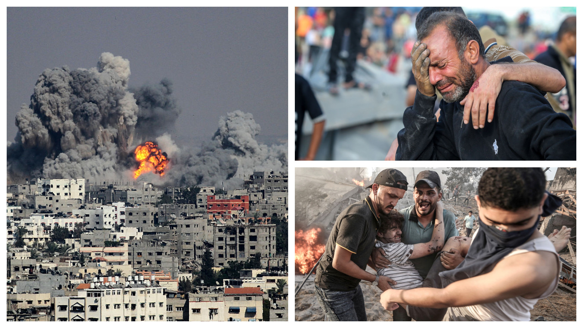 Bombele Israelului fac mii de victime în Gaza City. Occidentul deja strâmbă din nas în privința invaziei terestre