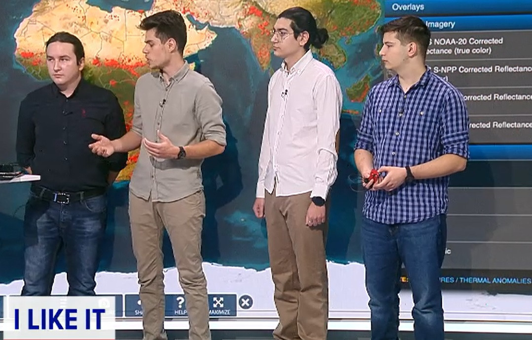 Cum au creat patru studenți din România un sistem de detecție și alertă pentru incendiile de vegetație