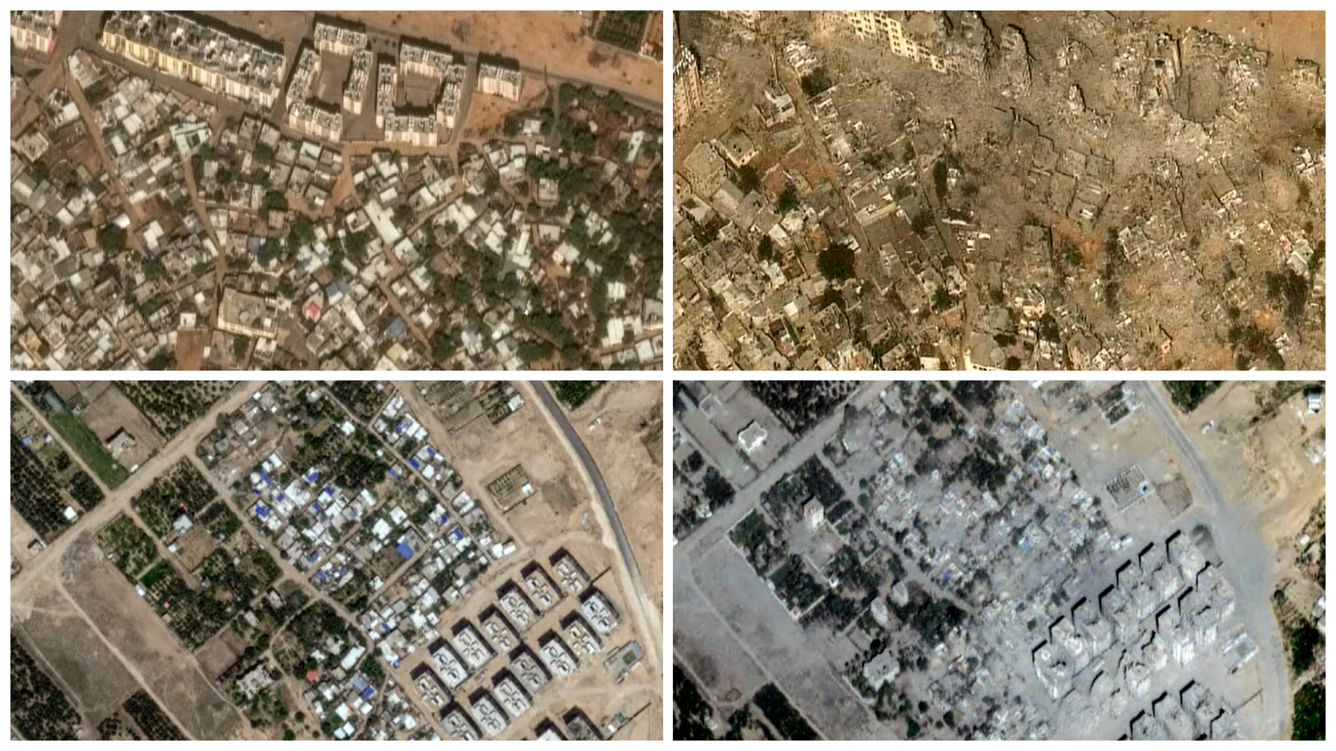 „E copleșitor ce se întâmplă”. Orașul Gaza, aproape ras de pe fața pământului. Imagini dramatice surprinse din satelit