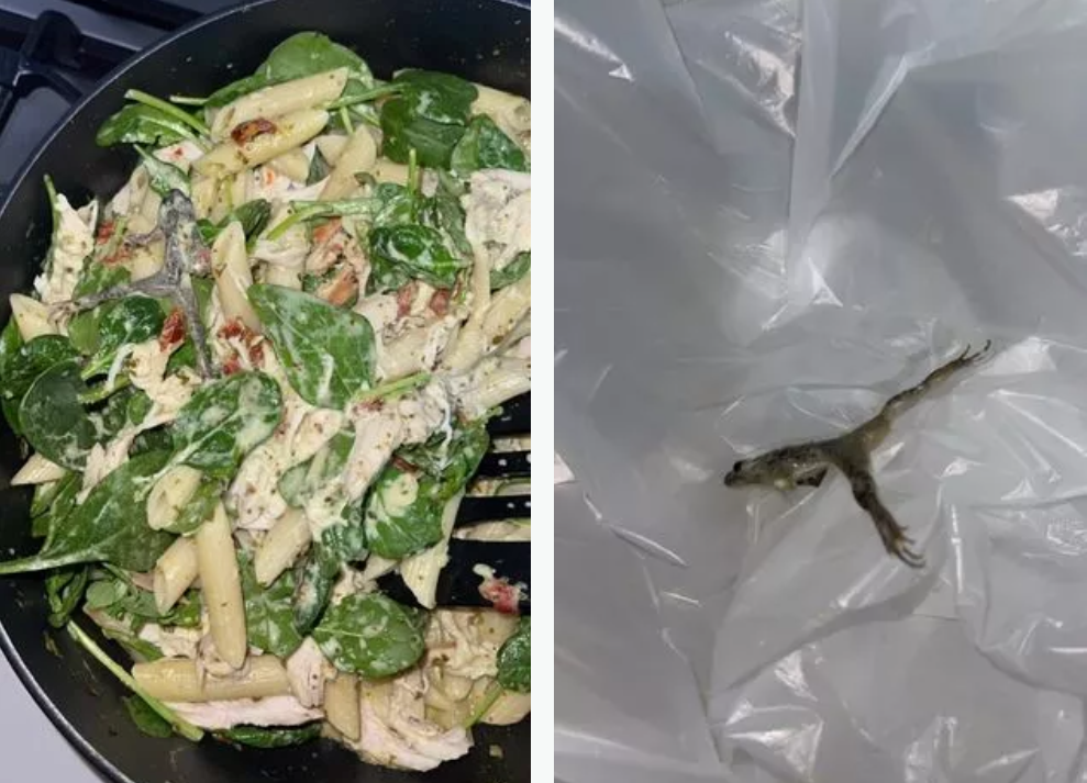 O femeie a găsit o broască într-o pungă de spanac pe care o cumpărase dintr-un supermarket. Reacția angajaților