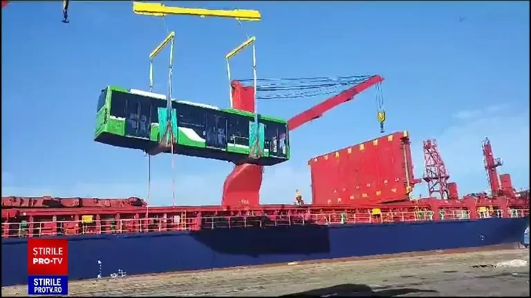 Capitala își modernizează transportul public. Au ajuns în Bucureşti primele 10 autobuze electrice din lotul de 100