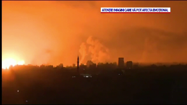 Israelul a lansat o ploaie de rachete asupra Fâșiei Gaza. Au fost cele mai puternice atacuri de la începutul conflictului