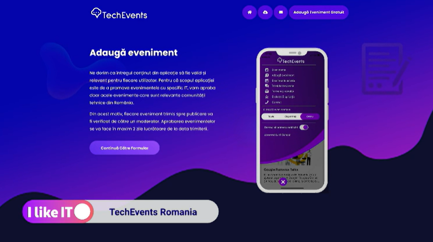 Tech Events, aplicația săptămânii pentru toți cei care vor să fie la curent cu tehnologia