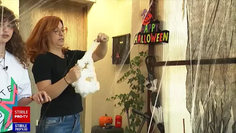 „O să vină fantome.” Pregătirile de Halloween sunt în toi