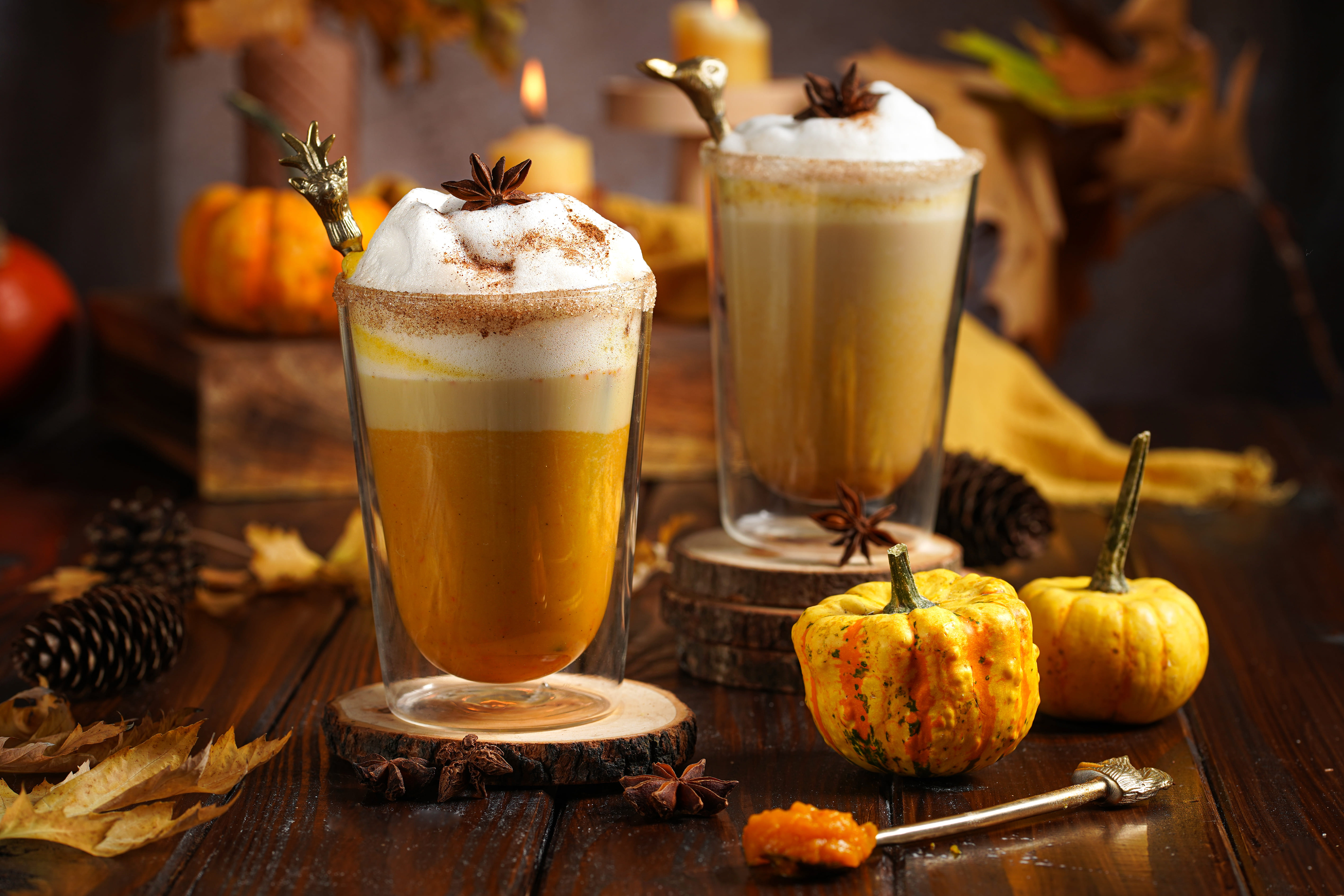 Pumpkin latte