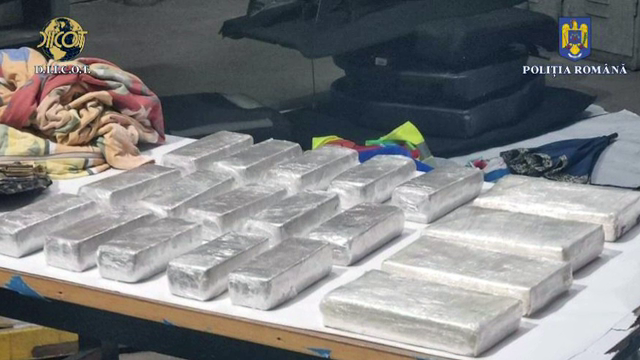 Captură uriașă de heroină și cocaină, de 880.000 de euro, în Teleorman. Bărbatul din spatele afacerii a mai fost reținut