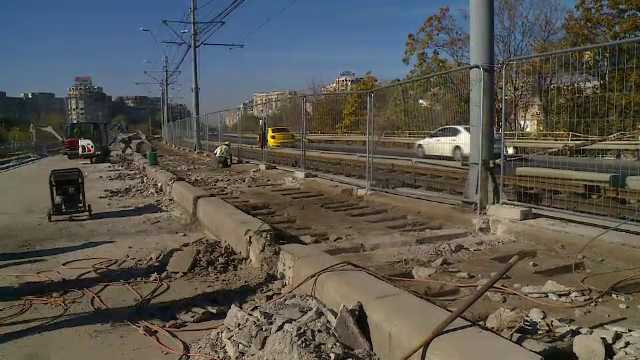 Cât timp vor dura lucrările începute la Podul Grant din Capitală. Constructorul a găsit lucrări făcute de mântuială