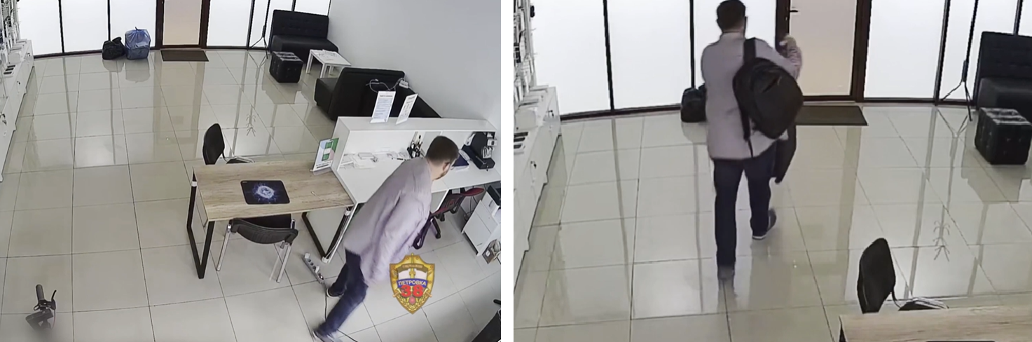 Un bărbat a furat 53 de telefoane iPhone în prima lui zi de muncă la un magazin de electronice. VIDEO