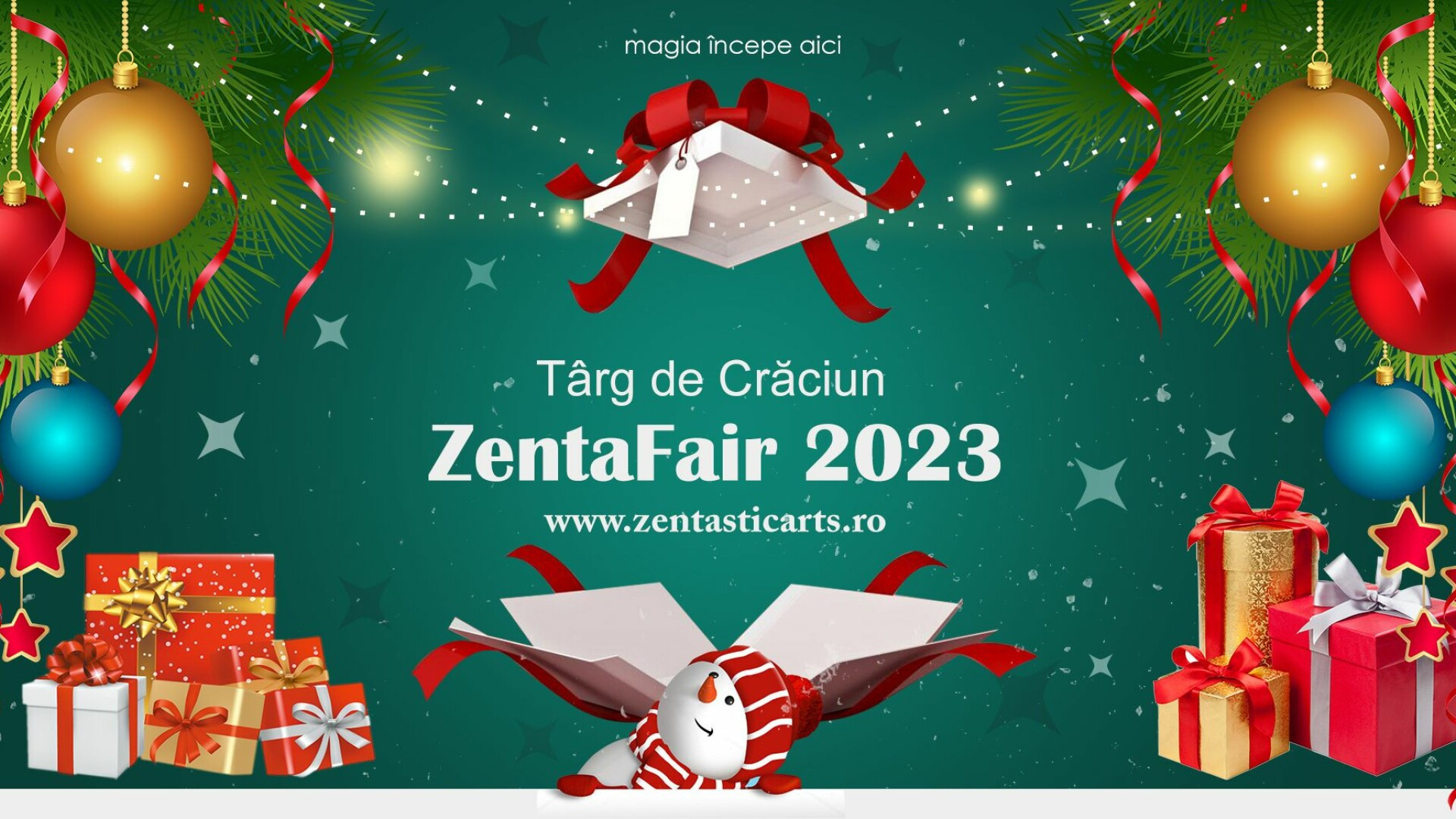 (P) ZentaFair, târg de Crăciun online 2023